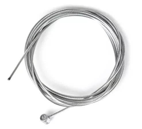 Zug universal innen -Ø=1,6mm x 2000mm, Nippel Ø=5,5mm x 7mm- verwendet als Schaltzug – gedreht