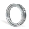 Felge -BGM ORIGINAL 2.10-10 Zoll Stahl V2.0 – Vespa (Typ PX) – Vespa Smallframe V50, 50N, Special, PV, ET3, PK50-125 (S/XL/XL2), Largeframe PX, T5, Sprint, Rally, GT/GTR, LML Star, Deluxe – Grau