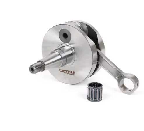 Kurbelwelle -BGM Pro RACING (für Membraneinlass) Vollwange 54mm Hub, 105mm Pleuel- Vespa PK125 XL2, PK125 ETS (Ø 24mm Konus)
