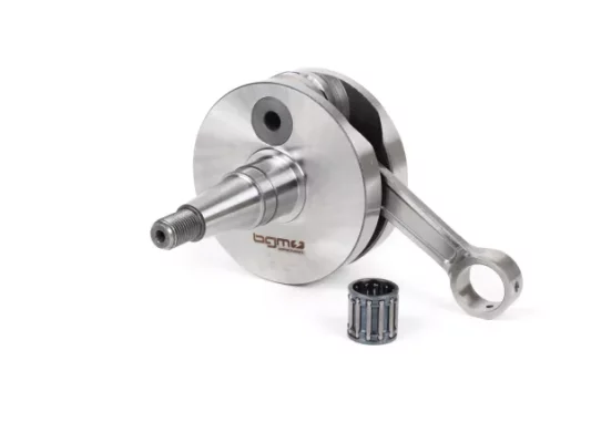 Kurbelwelle -BGM Pro RACING (für Membraneinlass) Vollwange 54mm Hub, 105mm Pleuel- Vespa PK125 XL2, PK125 ETS (Ø 24mm Konus)