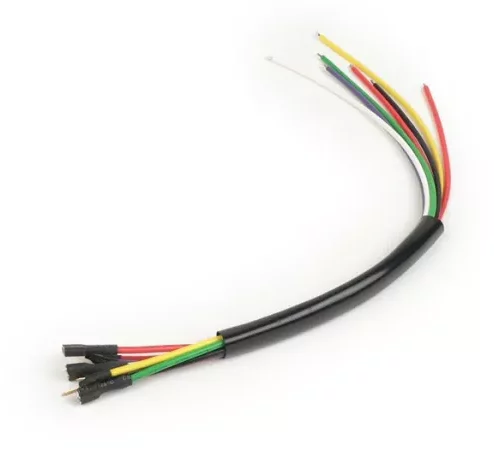 Kabelast Zündgrundplatte -VESPA- Vespa PX alt (7 Kabel) – violettes Kabel