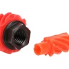 Tachoschnecken-Set -BGM ORIGINAL- Vespa 10 Zähne, Ø=22,8mm, Kunststoff + 8 Zähne, l= 31mm, 2,7mm Vierkant, rot (verwendet in Vespa V50, V90, PV125, ET3)