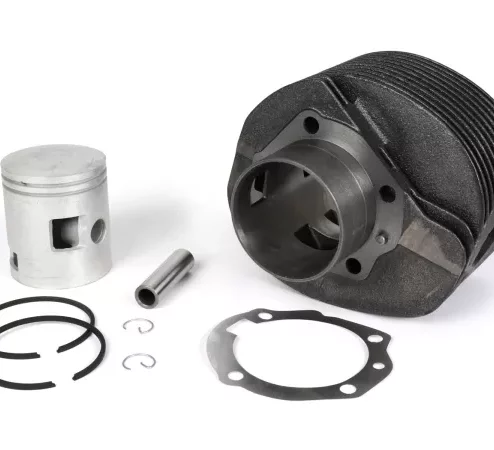 Zylinder -BGM ORIGINAL 200 ccm 12PS- Vespa Rally 200 (VSE1T), P200E (VSX1T), PX200, PX200E, PX200E Elestart, PX200E GS, Cosa 200 (VDR1T, VSR1T), Motovespa 200DS, 200DN, TX200, 200 Iris, CLX200 Cosa