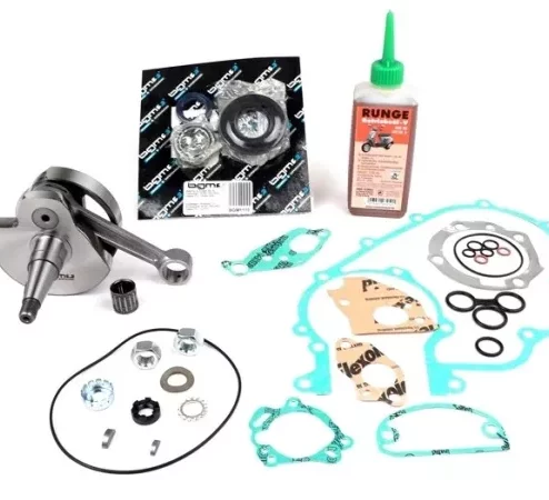 Kurbelwellen-Kit -BGM PRO Touring 57mm Hub- Vespa PX200 – Wellendichtring Antriebseite Gummi