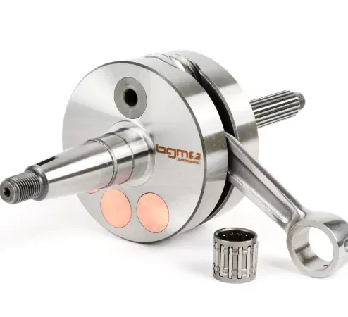 Kurbelwelle Langhub -BGM Evolution 2 55mm Hub, 110mm Pleuel, Ø=90mm Wangen- Piaggio Maxi 2-Takt, Aprilia SR125, Gilera Runner 125FX, 180FXR, Italjet Dragster 125, 180, Piaggio SKR125, SKR150, TPH125, Skipper125, Skipper150, Hexagon 125EX, 150EX, 125LX, 18