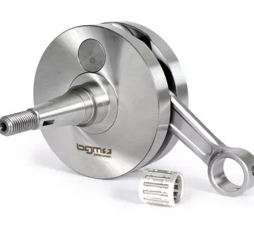 Kurbelwelle -BGM PRO, Direkteinlass, Hub = 57mm, Pleuel = 105mm- Vespa GS150 (VS1-5T), Motovespa 150GS (Motor 04M), 150S (VTT, V13502C), 150 Sprint (Motor 04M) – Kolbenbolzen Ø15mm (Nadellager)