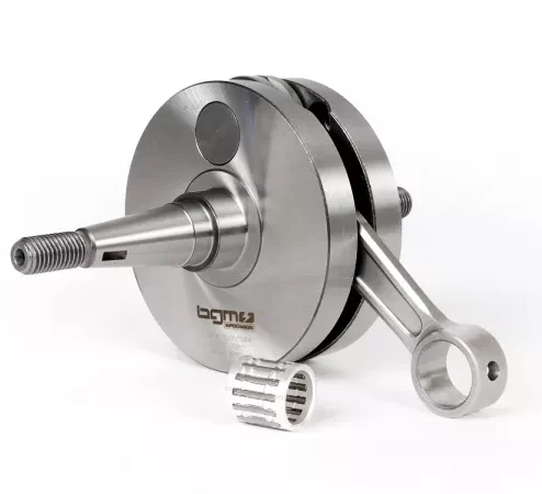 Kurbelwelle -BGM PRO, Direkteinlass, Hub = 60mm, Pleuel = 105mm- Vespa GS150 (VS1-5T), Motovespa 150GS (Motor 04M), 150S (VTT, V13502C), 150 Sprint (Motor 04M) – Kolbenbolzen Ø15mm (Nadellager)