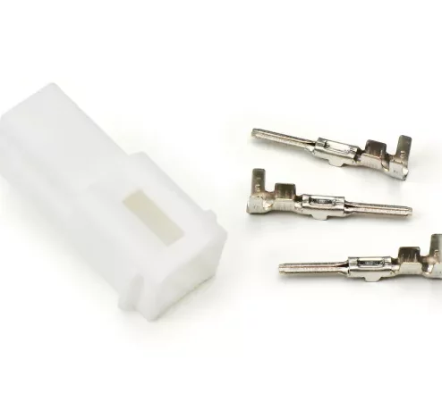 Stecker für Kabelbaum -BGM PRO, Typ Serie 070 AM, 2 Steckkontakte- Vespa, Piaggio, Gilera – Stecker