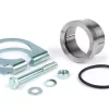 Auspuffflansch mit O-Ring, mit Klemmung – BGM PRO – Ø=45mm, Vespa PX200, Rally 200, Quattrini M232/M244- zum anschweißen, inkl. O-Ring
