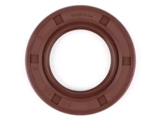 Wellendichtring 25x42x6mm -BGM PRO FKM/Viton® (E10 beständig)- (verwendet für Kurbelwelle Lichtmaschinenseite aussen Lambretta LI (Serie 2-3), LIS, SX, TV (Serie 2-3), DL, GP)