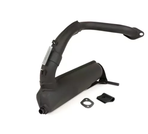 Auspuff -BGM PRO Banane TOURING- Vespa V50 – Schwarz