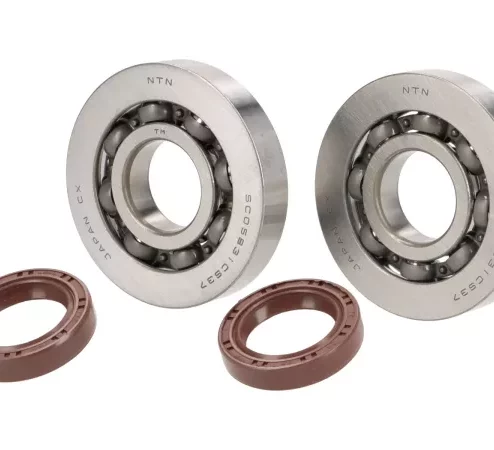 Lagersatz – Wellendichtringsatz für Kurbelwelle -BGM ORIGINAL (25x68x12mm – 483970 – 431320)- Piaggio 125-180 ccm Maxi 2-Takt – Gilera Runner FX/FXR 125-180, Italjet Dragster 125-180, Piaggio SKR125, SKR150, TPH125, Skipper125, Skipper150, Hexagon LX/LXT
