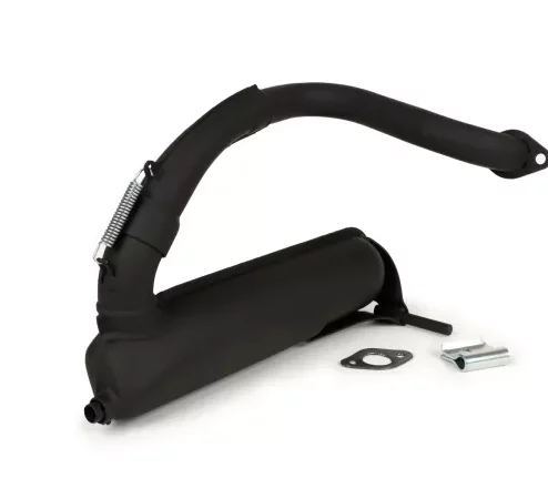 Auspuff -BGM PRO Banane TOURING- Vespa PV125, ET3 125 – Schwarz