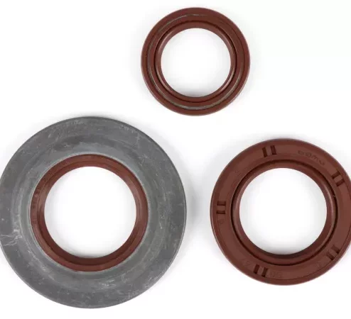 Wellendichtringsatz Motor -BGM PRO, FKM/Viton® (E10 beständig) Metall, braun- Vespa Largeframe PX Lusso (1984-1993) – PX80, PX125, PX150, PX200, T5 125cc, Cosa – Hinterradwellendichtring 30x47x6mm (Aussenmontage)