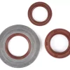 Wellendichtringsatz Motor -BGM PRO, FKM/Viton® (E10 beständig) Metall, braun- Vespa Largeframe PX Lusso (1993-) – PX80, PX125, PX150, PX200, T5 125cc, MY, 98, Cosa, LML125/150 Star (2-Takt), Stella125/150 (2-Takt) – Hinterradwellendichtring 27x42x10mm (In