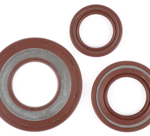 Wellendichtringsatz Motor -BGM PRO, FKM/Viton® (E10 beständig) Gummi, braun- Vespa Largeframe PX alt (-1984), P80X, P125X, P150X, P200E, Rally200 (VSE1T, 33997-, Ducati), Sprint Veloce150 (VLB1T,294260-), GTR125 (VNL2T, 145901-), TS125 (VNL3T, 18139-) – H