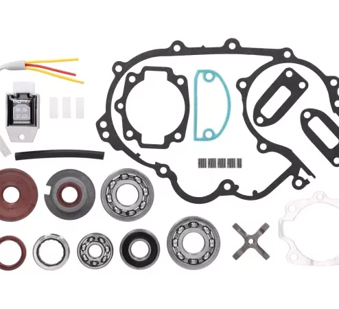 Motorrevisions-Set -BGM PRO FKM/Viton® (E10 beständig)- Motovespa Largeframe GT 160 (09C) Motor (09M)