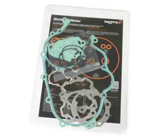 Dichtsatz Motor -BGM Pro Silikon- Vespa Largeframe, PX80, PX125, PX150,PX200 (alle), Rally200, Cosa, Sprint Veloce, inkl. O-Ringe – mit/ohne Getrenntschmierung