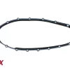 Dichtung Motordeckel (5x) -BGM PRO Silikon- Lambretta LI 125-150, LIS, SX, TV (Serie 2-3), DL/GP 125-200