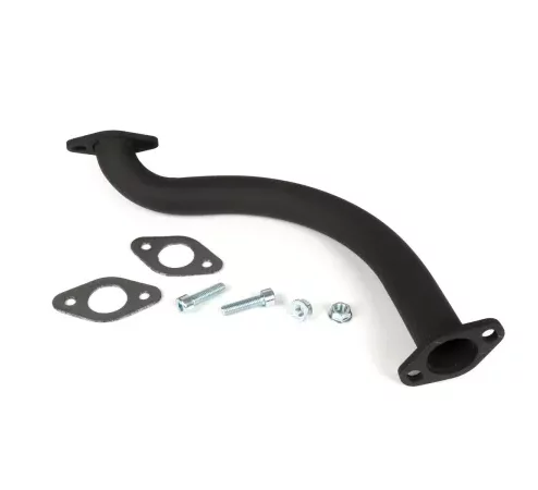 Auspuffkrümmer -BGM PRO Ø30mm- Vespa Banane PV125, ET3 – Big Bore Krümmer passend für Piaggio, Faco und Sito Bananenauspuff – Stahl, schwarz