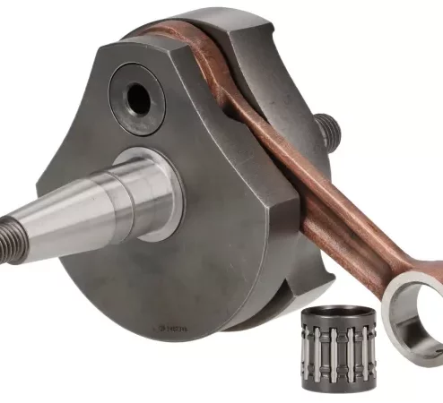 Kurbelwelle -BGM ORIGINAL Standard (Drehschieber)- Vespa PV125, ET3 125, PK80 S, PK125 S (Ø 19mm Konus)