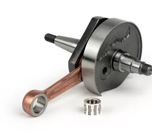 Kurbelwelle -BGM ORIGINAL Standard (Drehschieber)- Vespa V50, PK50 S (Ø 19mm Konus)
