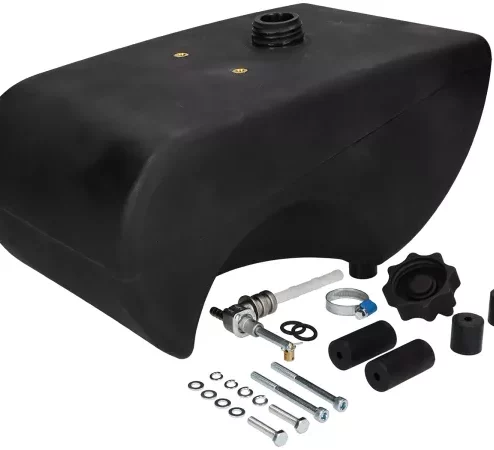 Tank -BGM PRO, Lifetime XXL (12 l) TS1 + Standard- Lambretta LI, LIS, SX, TV (Serie 2-3), DL, GP – Benzinhahn FAST FLOW V2.0 90°