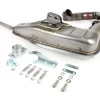 Auspuff -BGM PRO Clubman V4.0 für QUATTRINI M210- Lambretta Serie 1-3 – unlackiert – LI 125, LI 150, LiS 125, LiS 150, TV 175, SX, TV, GT, GP 125, 150, 200