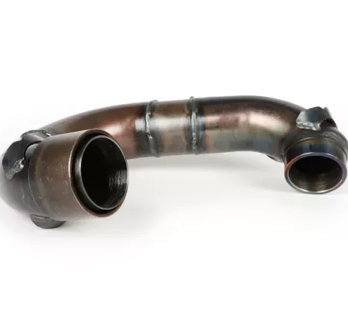 Auspuffkrümmer -BGM PRO Clubman V4.0 für QUATTRINI M210- Lambretta Serie 1-3 – unlackiert – LI 125, LI 150, LiS 125, LiS 150, TV 175, SX, TV, GT, GP 125, 150, 200