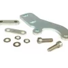 Auspuffhalter vorne -BGM PRO Clubman V3.0-V4.0- Lambretta Serie 1-3 – Silbern – LI 125, LI 150, LiS 125, LiS 150, TV 175, SX, TV, GT, GP 125, 150, 200