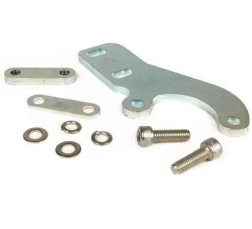Auspuffhalter vorne -BGM PRO Clubman V3.0-V4.0- Lambretta Serie 1-3 – Silbern – LI 125, LI 150, LiS 125, LiS 150, TV 175, SX, TV, GT, GP 125, 150, 200