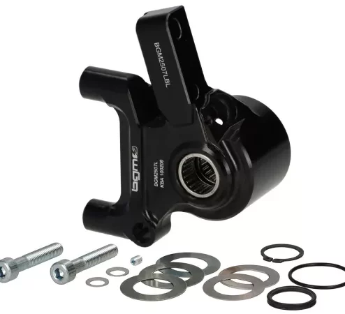 Bremszangenaufnahme vorne BGM PRO SPORT (mit TÜV Teilegutachten), CNC Touring, Radial, Bremstrommel Typ LML- LML, Stella, Star – schwarz