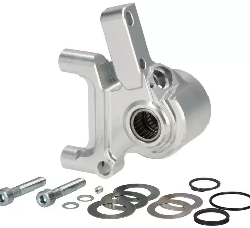 Bremszangenaufnahme vorne -BGM PRO SPORT (mit TÜV Teilegutachten), CNC Touring, Radial, Bremstrommel Typ LML- LML, Stella, Star – silbern