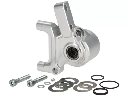 Bremszangenaufnahme vorne -BGM PRO SPORT (mit TÜV Teilegutachten), CNC Touring, Radial, Bremstrommel Typ LML- LML, Stella, Star – silbern