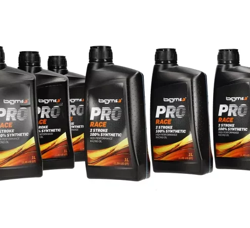 Öl -BGM PRO RACE- 2-Takt vollsynthetisch – 6x 1000ml – Sparpack