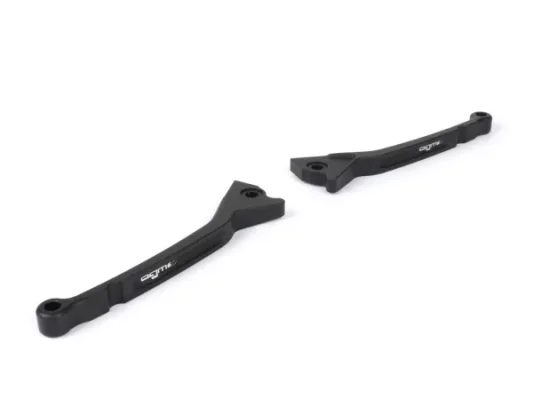 Bremshebel-Set -BGM PRO CNC Sport, lang (165mm)- Vespa GT, GTL, GTS 125-300 – (Bj. – 2022) – schwarz matt – ABE