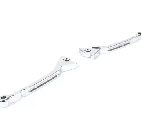 Bremshebel-Set -BGM PRO CNC Sport, lang (165mm)- Vespa GT, GTL, GTS 125-300 – (Bj. – 2022) – chrom – ABE