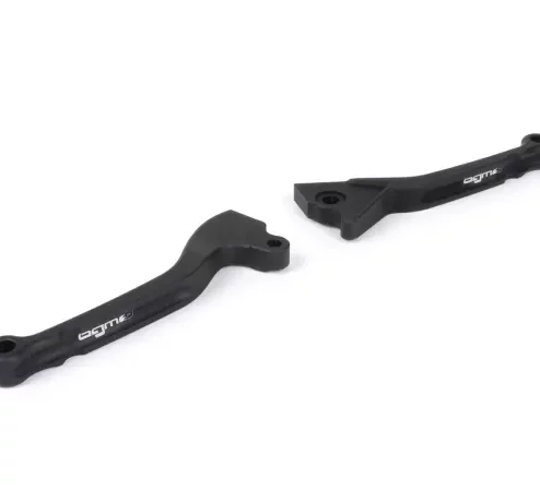 Bremshebel-Set -BGM PRO CNC Sport, kurz (130mm)- Vespa LX, LXV, S, Primavera 50-150, Sprint50-150 – schwarz matt – ABE