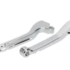 Bremshebel-Set -BGM PRO CNC Sport, kurz (130mm)- Vespa LX, LXV, S, Primavera 50-150, Sprint50-150 – chrom – ABE