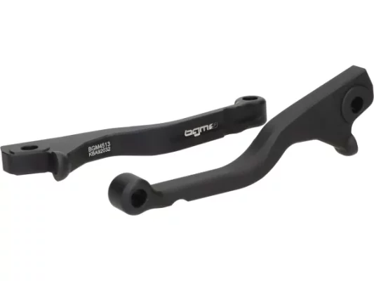 Bremshebel-Set -BGM PRO CNC Sport, kurz (130mm)- Vespa GTS 125-300 – (ab Bj. 2023 mit Nissin Bremsanlage)- schwarz matt – ABE