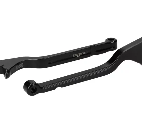 Bremshebel-Set -BGM PRO CNC Sport, lang (165mm), kurze Griffweite – Vespa GTS 125-300 – (ab Bj. 2023 mit Nissin Bremsanlage)- schwarz glänzend – ABE