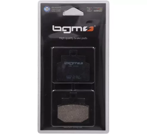 Bremsbeläge -BGM 54×50,7mm- APRILIA Leonardo 125ccm 4-Takt 1999 (h), Leonardo 4-Takt 150ccm 1999 (vh), Scarabeo 4-Takt 100ccm 2004 (v), Scarabeo 4-Takt 50ccm 2004 (v), SR 150ccm 2000 (v), YAMAHA SR 125ccm 1998 (v)