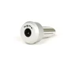 Montagekit für Lenkerendenspiegel -BGM PRO- Vespa GT, GTS, GTL, GTV 125-300 + universal Klemmung für offene Lenker – Silbern