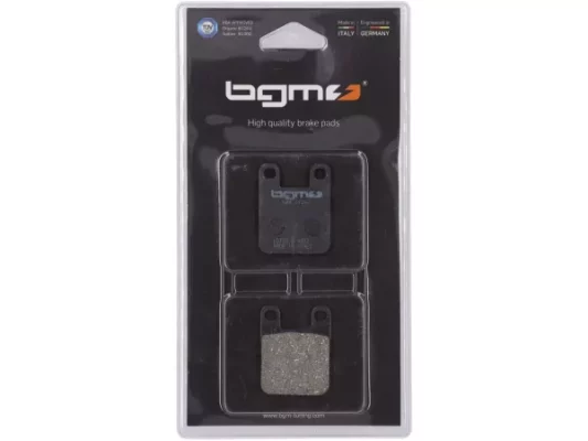 Bremsbeläge -BGM 36x45mm- BETA Eikon 50ccm 1999 (vh), DERBI Atlantis 50ccm 1999 (v), Atlantis 100ccm 2001 (v), Atlantis 100ccm 4T 2001 (v), Aventura 50ccm 1996 (v), GP 1 50ccm 2001-2004 (vh), GP 1 50ccm 2005 (h), GPR 125ccm R 2004 (h), GPR 50ccm Nude 2004