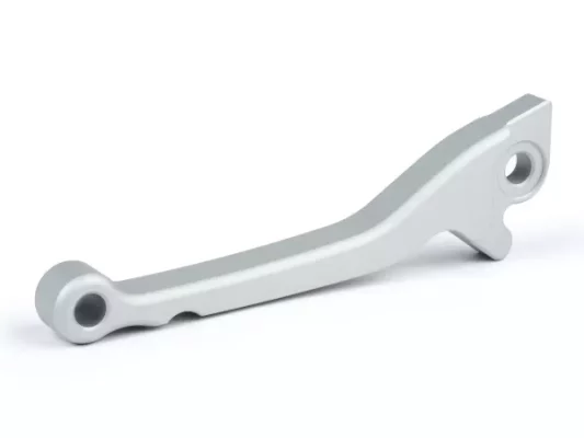 Bremshebel -BGM PRO CNC- Scheibenbremse (Heng Tong)- Vespa PX (Bj. 2004-) – silbern matt – ABE