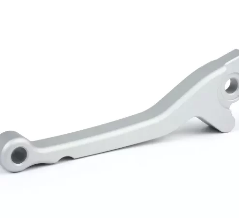 Bremshebel -BGM PRO CNC- Scheibenbremse (Grimeca)- Vespa PX (Bj. 1998-2003), LML Star, Stella – silbern matt – ABE