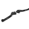 Bremshebel + Kupplungshebel (Set) -BGM PRO CNC- Trommelbremse- Vespa Largeframe 1957-1998 – PX, T5, Sprint, Rally, GT, GTR, TS, VNA, VNB, VBB, VBA, GS, SS180, Smallframe 1963-1989 V50, 50N, V90, PV125, ET3, PK S, PK XL1 – Schwarz – ABE