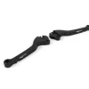 Bremshebel + Kupplungshebel (Set) -BGM PRO CNC- Trommelbremse- Vespa Largeframe 1957-1998 – PX, T5, Sprint, Rally, GT, GTR, TS, VNA, VNB, VBB, VBA, GS, SS180, Smallframe 1963-1989 V50, 50N, V90, PV125, ET3, PK S, PK XL1 – Schwarz matt – ABE
