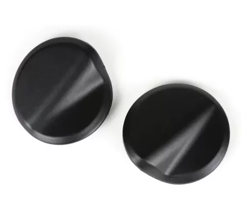Abdeckkappen-Set Spiegellöcher -BGM PRO- Vespa GTS 125-300 (ZAPMA3100, ZAPMA3200, ZAPMA3300) GTS HPE, Supertech (ZAPMA3600) – schwarz matt (099/c)