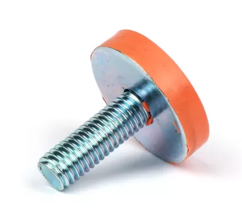Gummipuffer Ø=27mm x 6mm mit Gewindestange M8 für Hauptständer BGM PRO Soft Stop System
